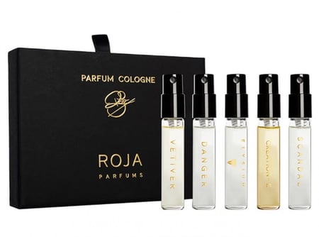 بوكس عينات عطور روجا ROJA بارفيوم 5 حبات x حجم 2 مل