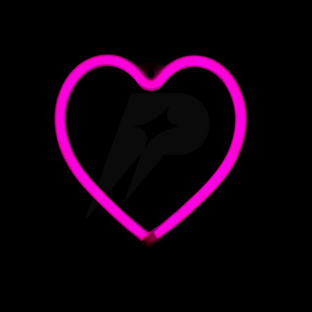 إضاءة نيون قلب