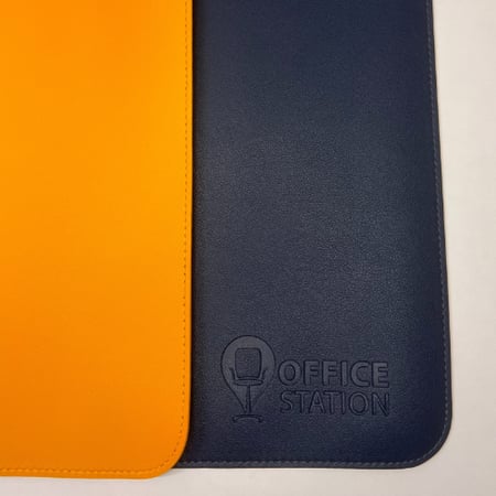 Blue Desk mat - قاعدة مكتب ازرق - mat table - pad table