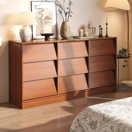 خزانة أدراج جانبية خشبية فاخرة