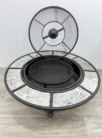 منقل حديد دائري