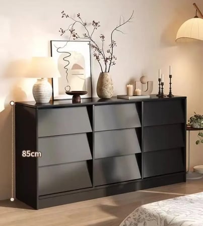 خزانة أدراج جانبية خشبية فاخرة