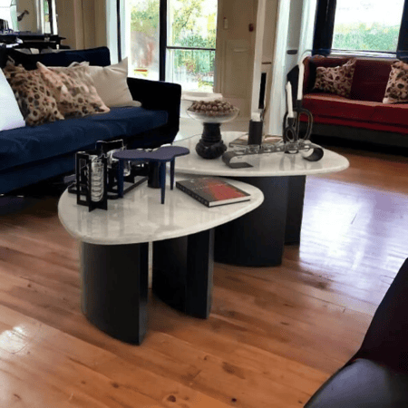 طقم طاولات بديل  الرخام