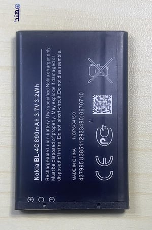 battery بطارية نوكيا BL- 5CB 800mAh 3.7V 3.0wh
