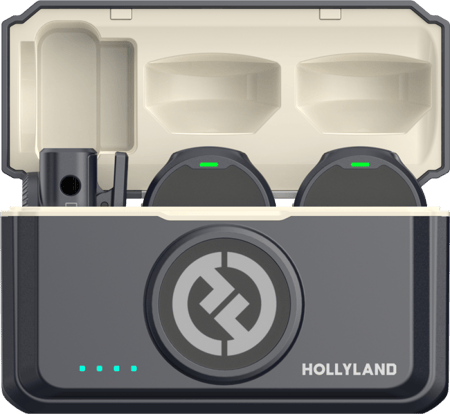 هولي لاند مايكروفون لافالير لاسلكي مزدوج Hollyland LARK M2 Combo