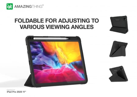 اميزنق ثينق كفر حماية صلب للايباد برو 11 انش اسود