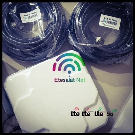 انتينا ميمو لوحي  ( 4G + 5G ) 22dBi.