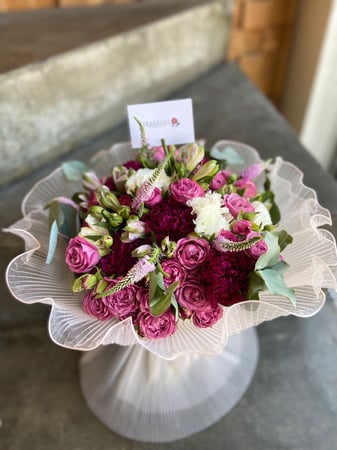 باقة حلاوة قطن