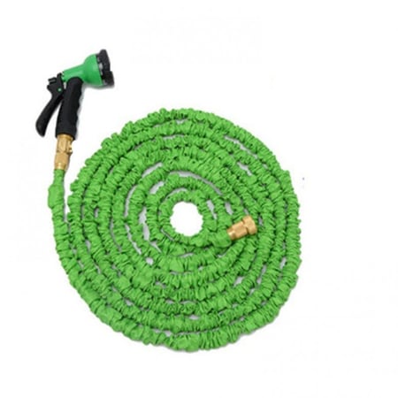 خرطوم الماء القابل للتمدد طول 15 متر بعد التمدد الكامل مع رأس نحاسي وعلاقة بلاستيك