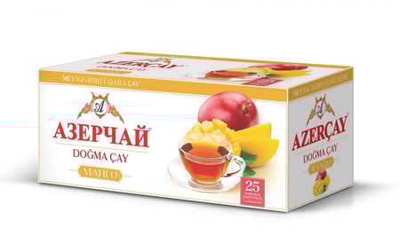 شاي أحمر بنكهة المانجا 25 كيسة مغلفة