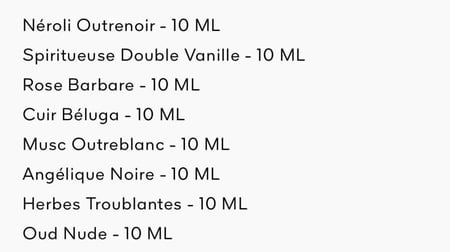 مجموعة  العطور الحصرية ايكونيك هارموني  8 عطور 10 ملي   GUERLAIN | THE PERFUMERS SET | ICONIC HARMONY  قيرلان