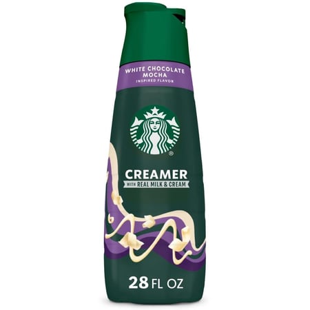 Starbucks white mocha creamer