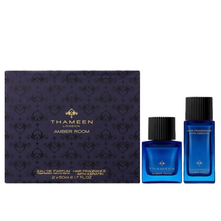 ثمين مجموعة أمبر روم (أو دو برفيوم 50مل + معطر للشعر 50مل)