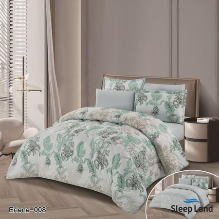 طقم مفرش عليك ومفرش مضغوط علينا