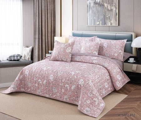 طقم مفرش عليك ومفرش مضغوط علينا