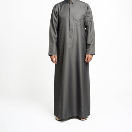 ثوب سعودي شتوي شبابي خلية