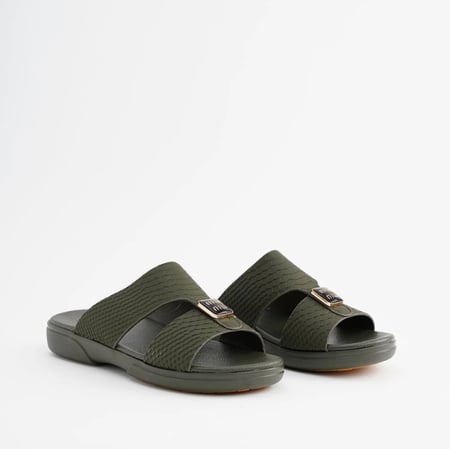 حذاء رجالي خليجي07 - جلد منقوش