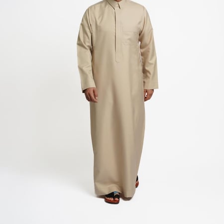ثوب سعودي شتوي شبابي خلية