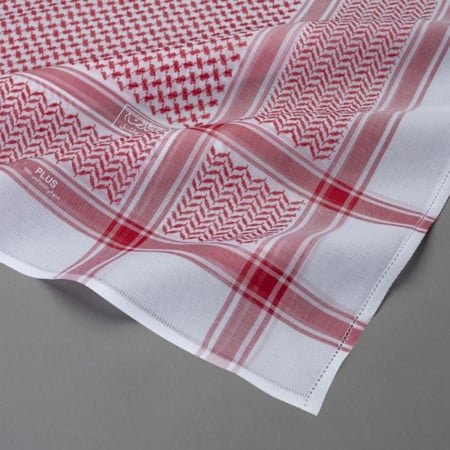 شماغ البسام بلس احمر كلاسيك