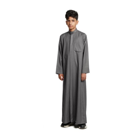 ثوب كويتي شتوي ولادي مقلم