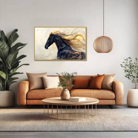 لوحات جدارية, خيول فخمه