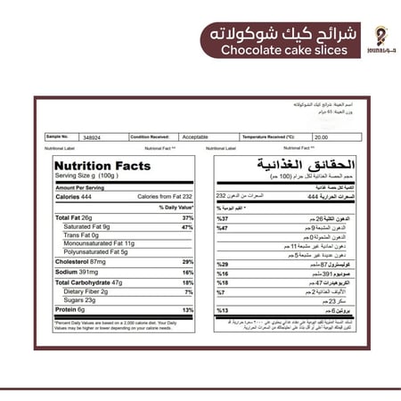 كرتون كيك جاهز بالشوكولاته