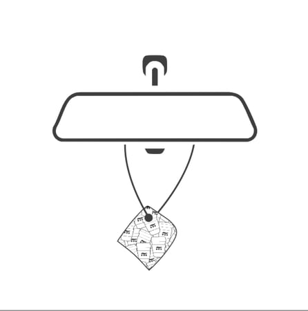 معطر سيارات آش