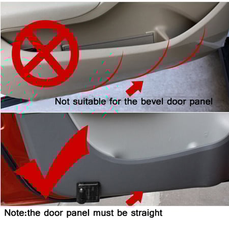 اضاءة ليد لابواب السيارة شكل جمجمة