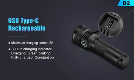 كشاف LUMINTOP D2