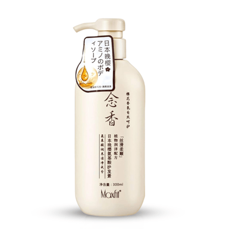 بلسم ساكورا الياباني لتعزيز نمو الشعر من ماكسفيت - 300مل