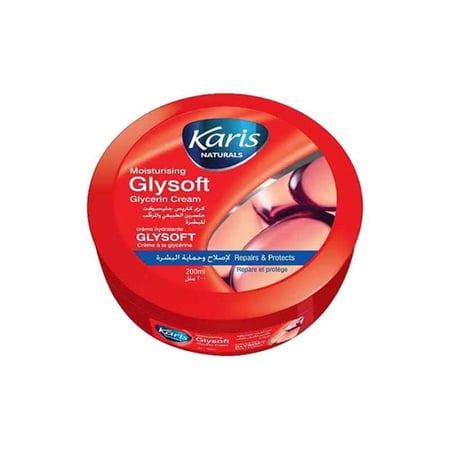 كاريس كريم جلسرين الطبيعي والمرطب -200ml - bella care