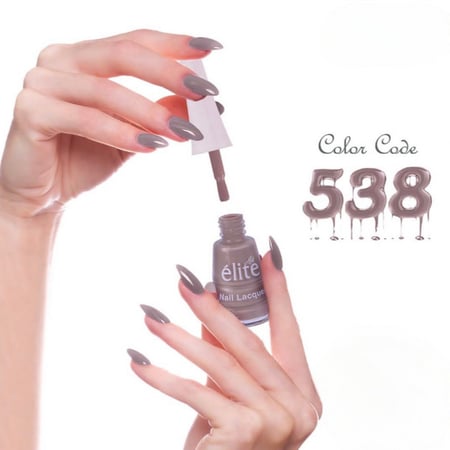 طلاء اظافر ايليت درجة -538