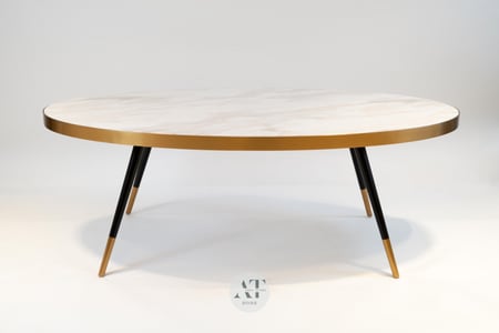 Table - Luxury Oval White