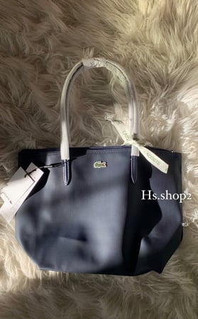 شنطة لاكوست مقاس سمول "كحلي"