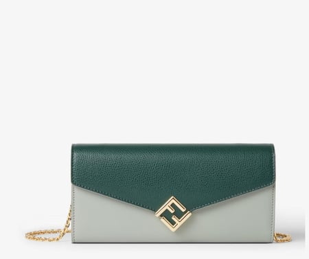 محفظة بسلسلة من فندي