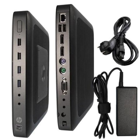 الحاسوب المكتبي HP t620 Flexible Thin Client   مع قرص 128 قيقا و الرام 8 قيقا
