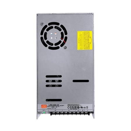 LRS-600-24-محول600واط لشريط إضاءة خطية مرنة ليد ( ستريب و نيون فليكس ) - التيار الكهربائي ڤولت- DC24V