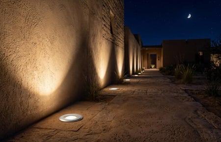 وحدة إضاءة أرضية LED 2.5 واط –زاوية 30°- زاوية 70° – للحدائق والأحواش