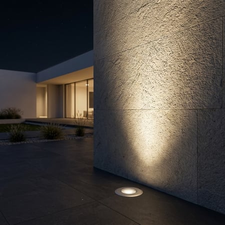 وحدة إضاءة أرضية LED 2.5 واط –زاوية 30°- زاوية 70° – للحدائق والأحواش