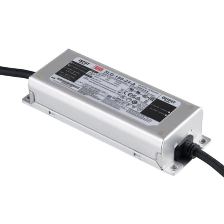 XLG-150-24محول 150 واط لإضاءة خطيه مرنة ليد منخفضة الجهد ڤولت DC24V