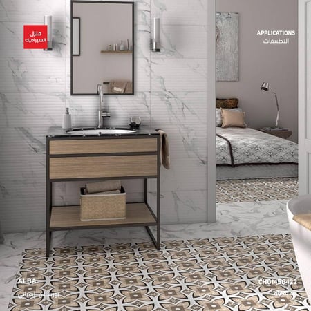 بورسلان من مجموعة  Marquina- Alba Porcel (للارضيات والجدران)