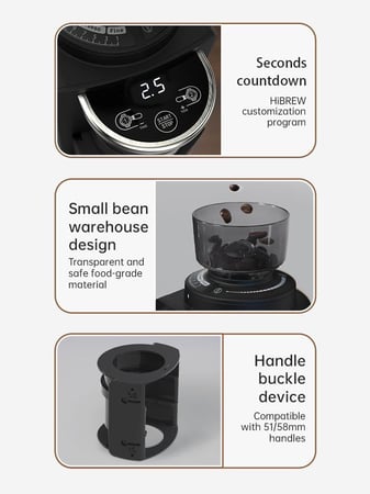مطحنة قهوة HiBREW G3 كهربائية