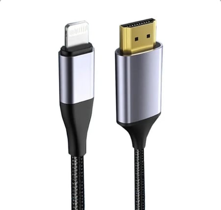 عرض ال (45) محول Lightning - HDMI 4K متر 2 للايفون والايباد