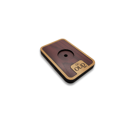 القاعدة الخشبية لتثبيت العود من Oud Pro