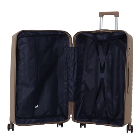 حقيبة سفر ضد الكسر من خامة البولي بروبيلين مقاس 20 انش - بدبل كفرات - ضمان 1 سنه شامل الكسر