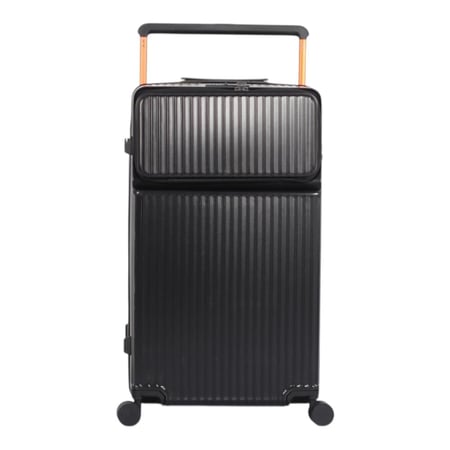 طقم حقائب سفر صلبه مكون من 3 قطع بكفرات دبل وحامل كوب وقفل رقمي ثابت