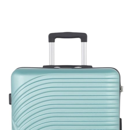 حقيبتين سفر صلبة | ماركة AVIATOR | مصنوعه من ABS عالي الجوده- مقاس 28 انش - 20 انش- اللون | تيفاني |