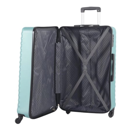 حقيبتين سفر صلبة | ماركة AVIATOR | مصنوعه من ABS عالي الجوده- مقاس 28 انش - 20 انش- اللون | تيفاني |