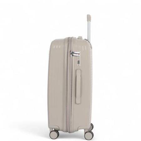 حقيبتين سفر صلبة | ماركة AVIATOR | مصنوعة من مادة البولي بروبلين (Polypropylene) - مقاس 24 انش - 20 انش-