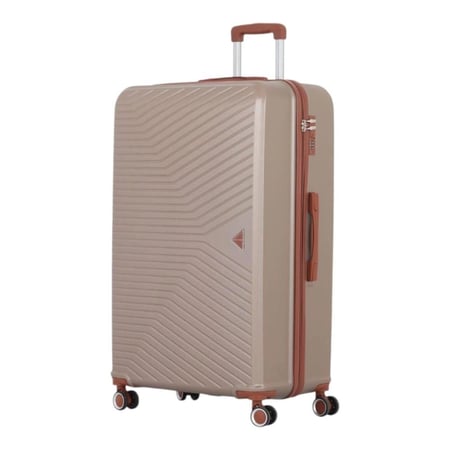 طقم حقائب سفر دبش عروسة - مكون من 5قطع يشمل  -بكفرات دبل صامتة - ماركة AVIATOR